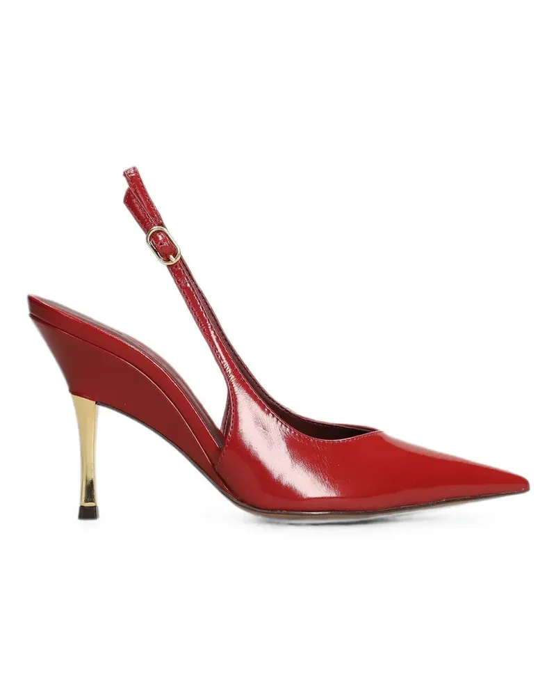 AREZZO buckle-fastening leather pumps - Rot Rot
