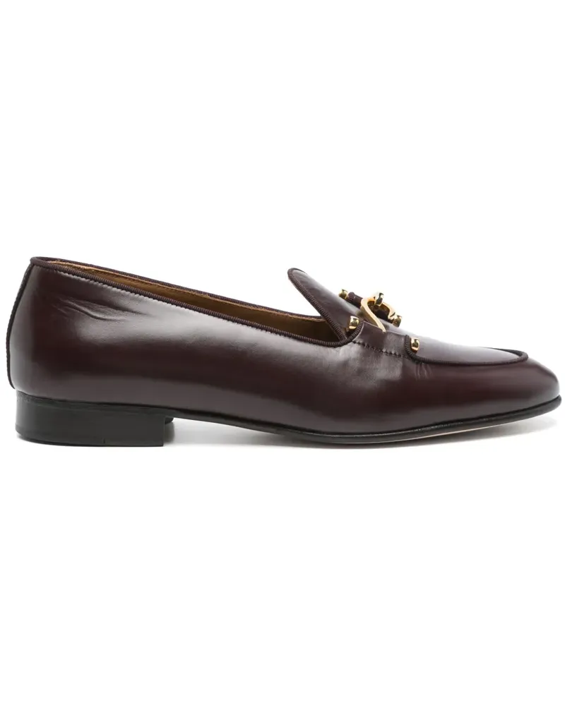 Edhèn Milano Klassische Loafer - Rot Rot