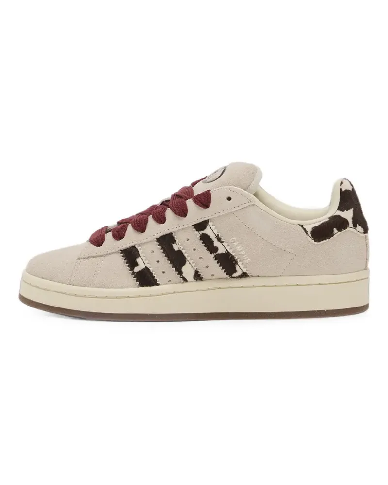 adidas Campus 00s Sneakers mit 3 gezackten Streifen - Weiß Weiß