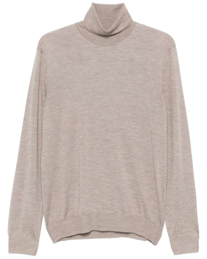 Zanone Pullover mit Rollkragen - Nude Nude