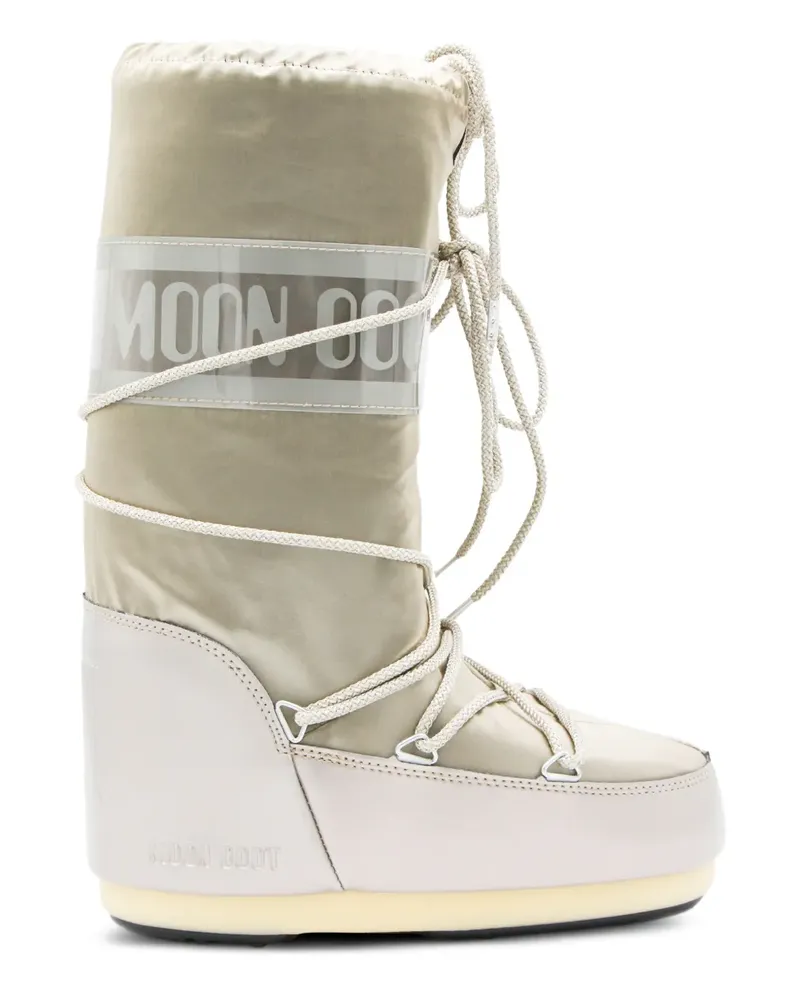 Moon Boot ICON GLANCE lace-up boots - Nude Nude