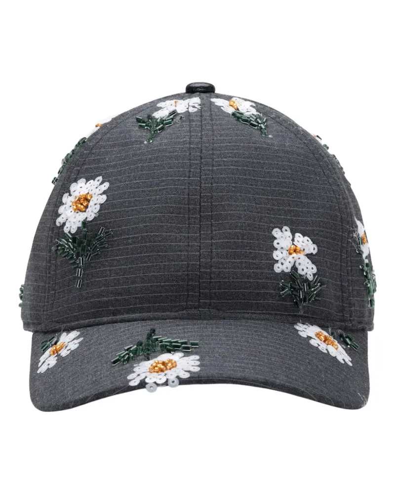 Honor The Gift beaded-embellishment baseball cap - Grau Grau