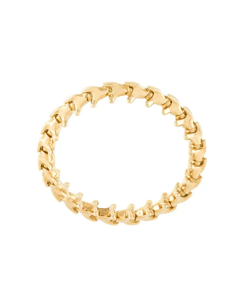 Shaun Leane 18kt 'Serpent's Trace' Gelbgoldring Gelb
