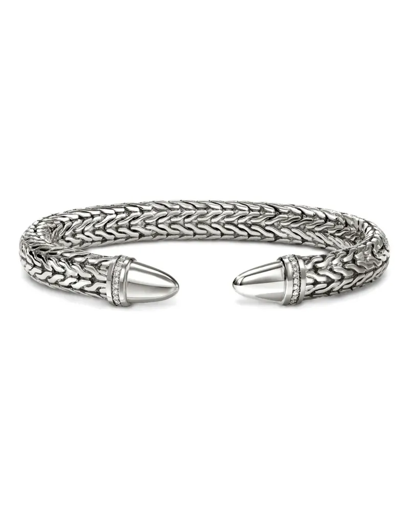 John Hardy Armspange aus geflochtenem Silber Silber