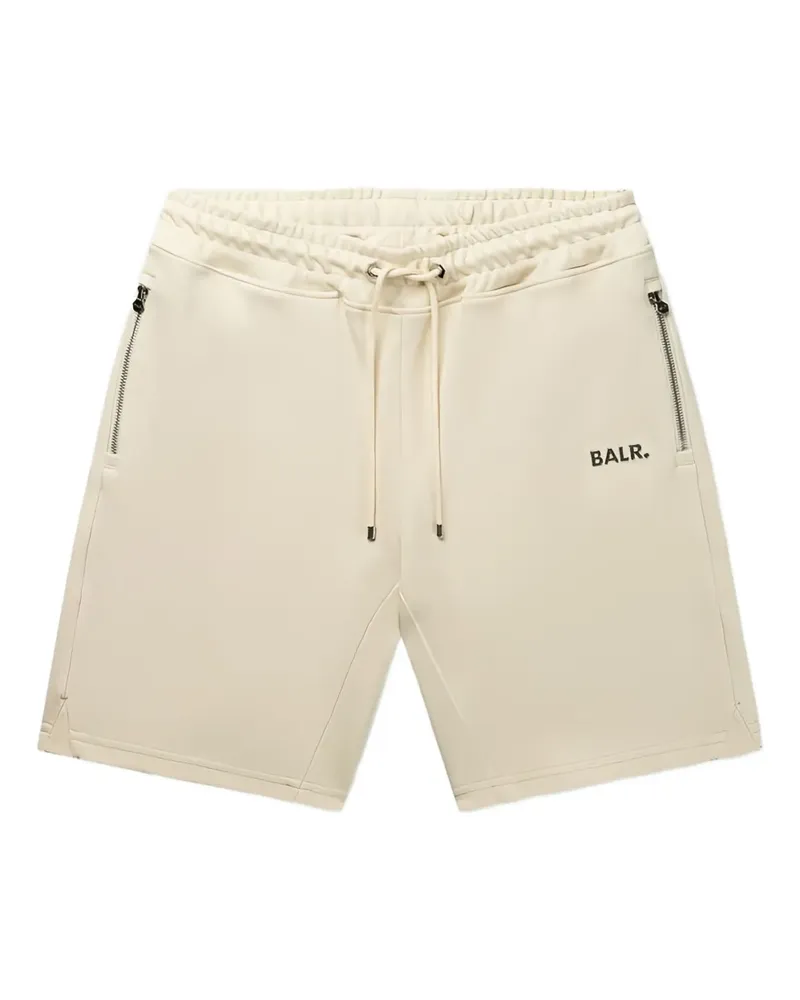 BALR. Kordelzug-Shorts mit Reißverschlusstaschen - Nude Nude