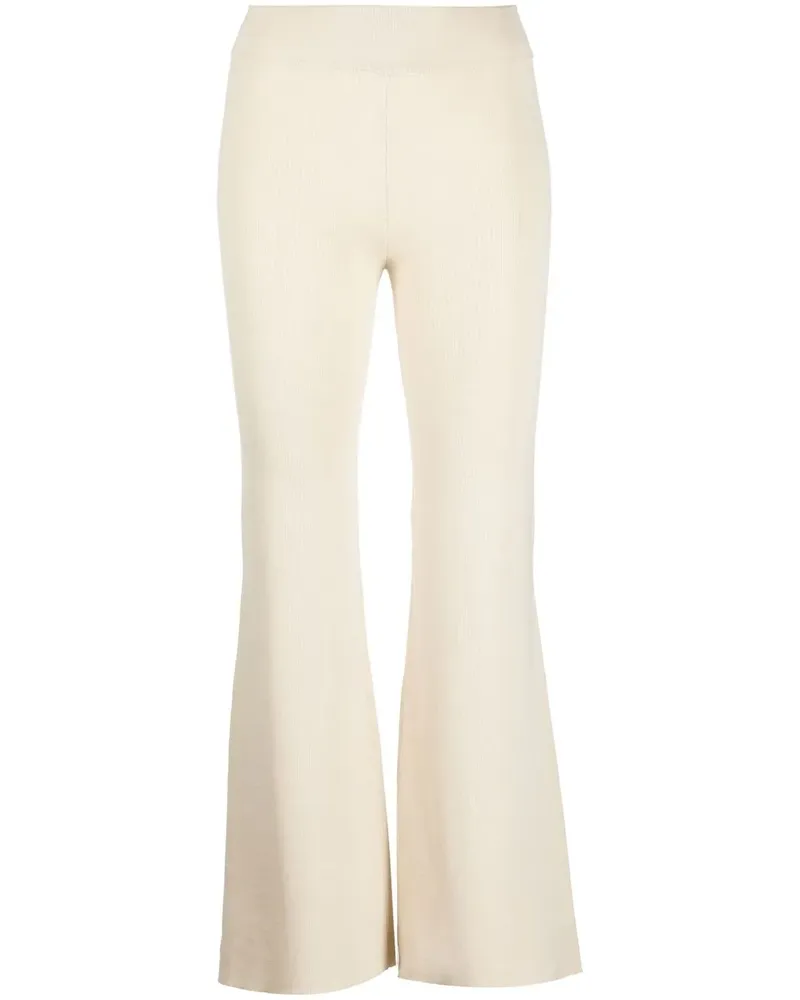 St. Agni Ausgestellte Strickhose - Nude Nude