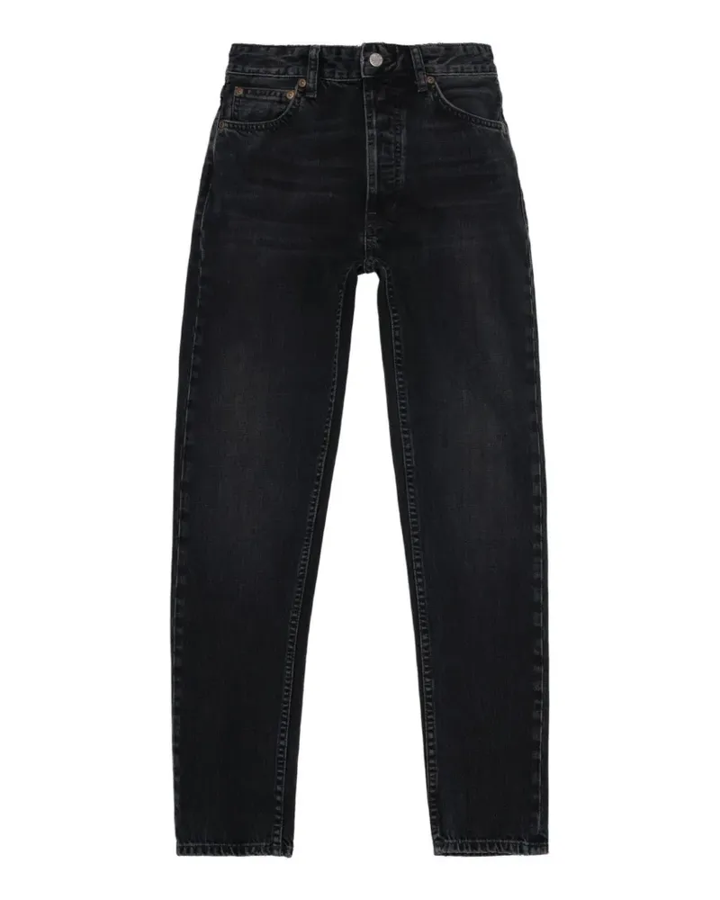 Nudie Jeans Breezy Britt Jeans - Schwarz Schwarz