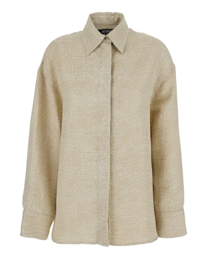 Jacquemus The Pasadena Hemd - Nude Nude