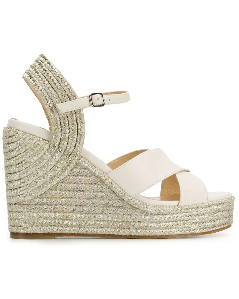Jimmy Choo Dellena 100' Sandalen - Nude Nude