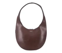 Kleine Tote Bag mit Reißverschluss - Braun