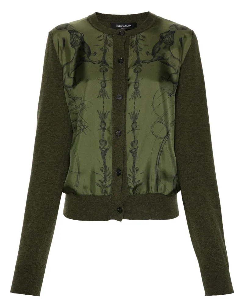 Fabiana Filippi Platinum Cardigan - Grün Grün