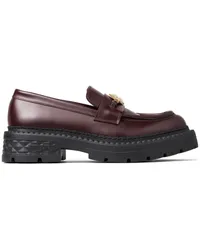 Jimmy Choo Marlow Loafer mit Rauten Rot