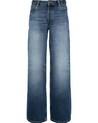 A.P.C. Halbhohe Elizabeth Straight-Leg-Jeans Blau