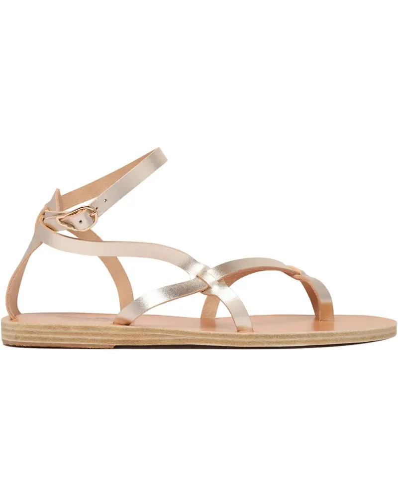 Ancient Greek Sandals Sandalen aus Leder - Grau Grau