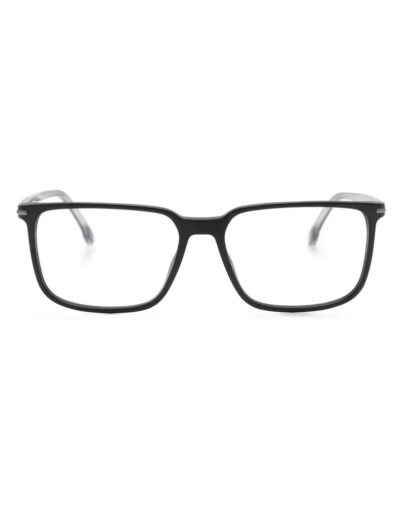 Carrera Brille mit eckigem Gestell - Schwarz Schwarz