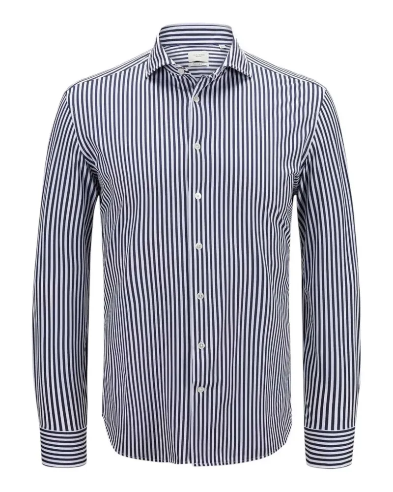 Traiano Milano Radical striped shirt - Blau Blau