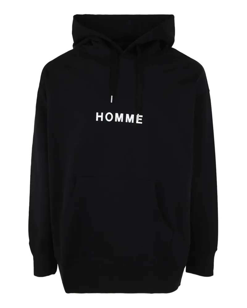 Comme des Garçons logo hoodie - Schwarz Schwarz