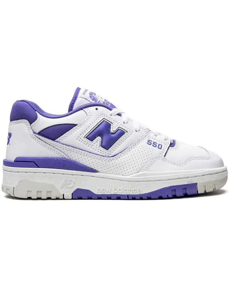 New Balance 550 Aura Purple Sneakers - Weiß Weiß