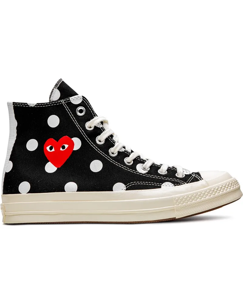 Comme des Garçons Converse x Comme des Garçons 'Chuck 70 Hi' Sneakers - Schwarz Schwarz