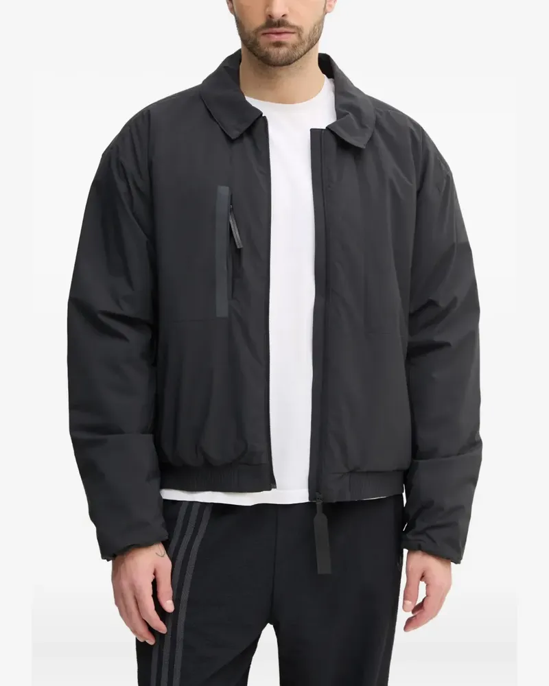 adidas Jacke mit drei Streifen - Schwarz Schwarz