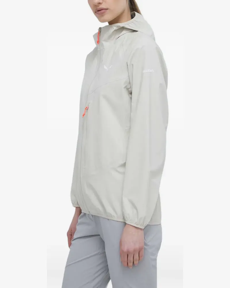 Salewa hooded zip jacket - Nude Nude
