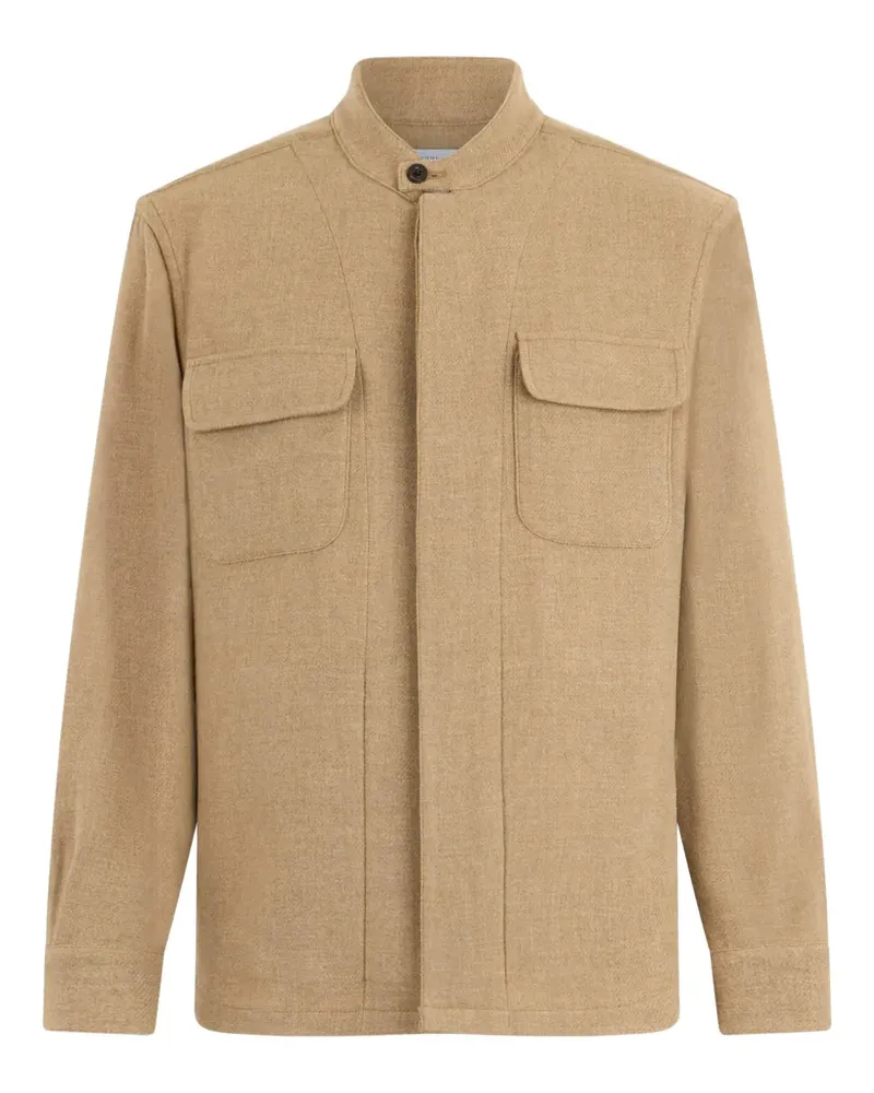 Boglioli Jacke mit aufgesetzten Taschen - Nude Nude