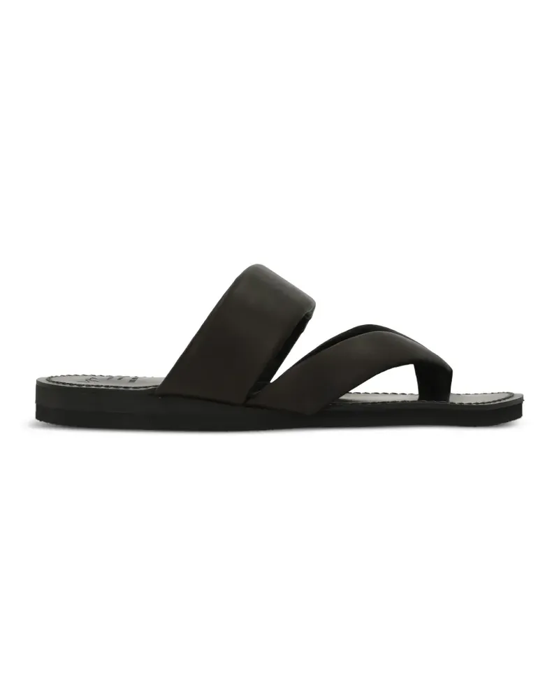 Yohji Yamamoto open-toe sandals - Schwarz Schwarz