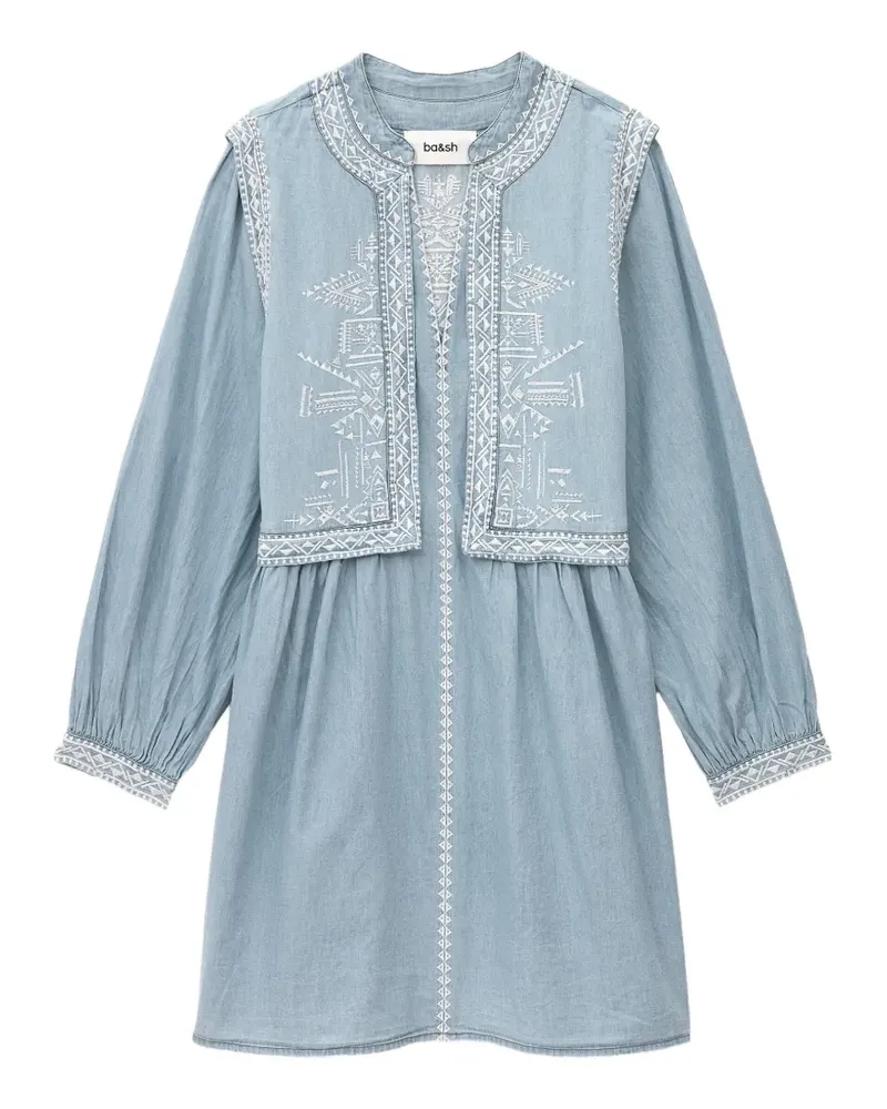 ba&sh Laen mini dress - Blau Blau