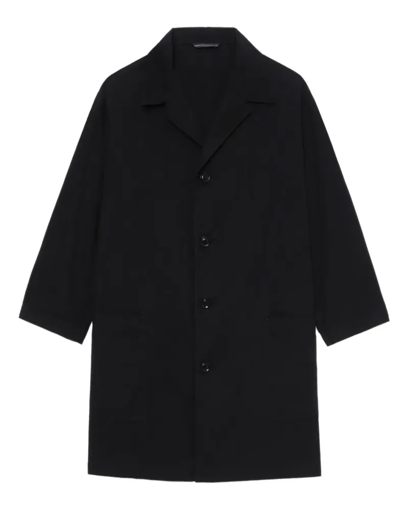 Yohji Yamamoto Klassisches Sakko - Schwarz Schwarz