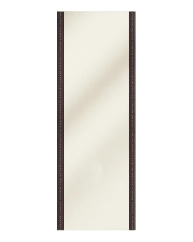 Max Mara Schal mit Fransen - Braun Braun
