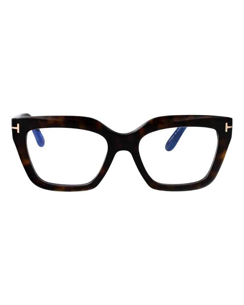 Tom Ford tortoiseshell glasses - Braun Braun