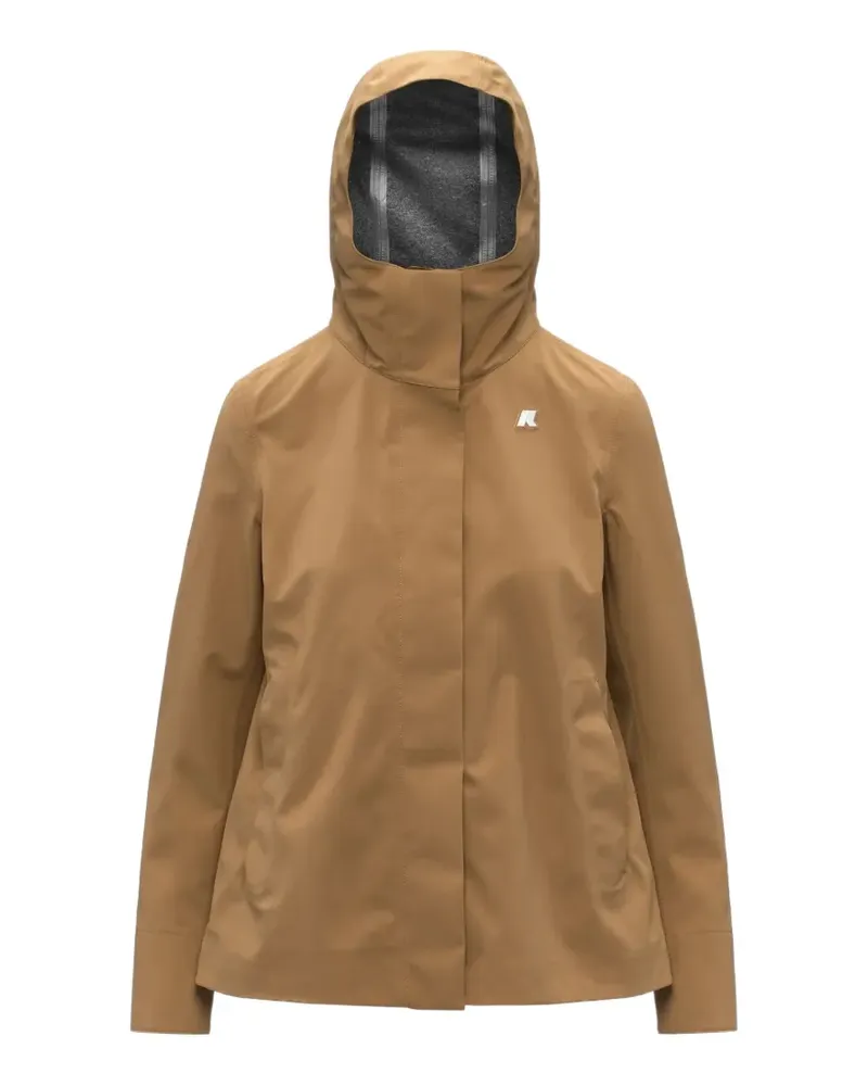 K-Way Madalina bonded jersey jacket - Nude Nude
