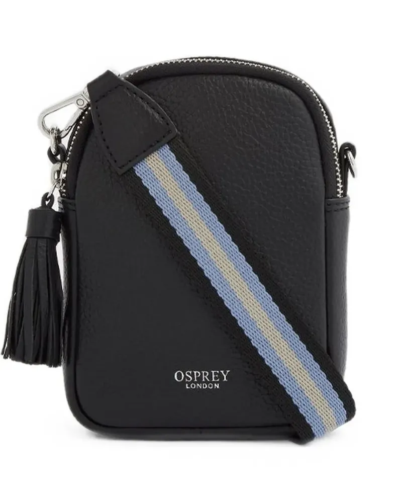 Osprey Stella tassel-detail phone bag - Schwarz Schwarz
