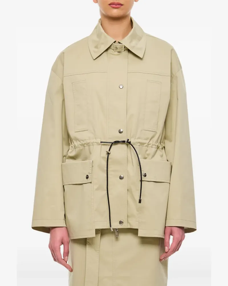 HALFBOY Parka mit Kordelzug - Nude Nude
