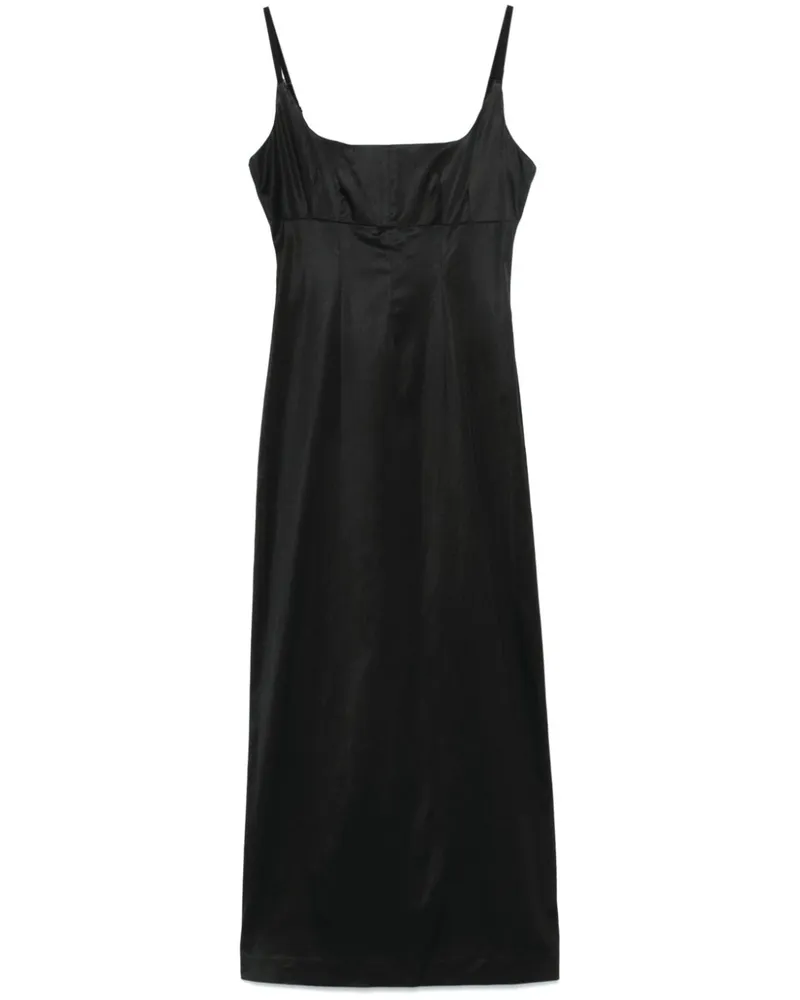 STAUD Carol Maxikleid - Schwarz Schwarz