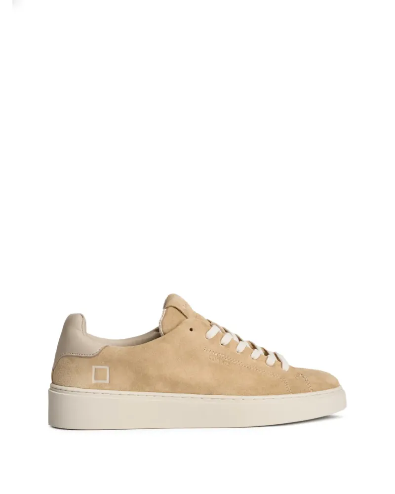 D.A.T.E. Sneakers aus Wildleder - Nude Nude