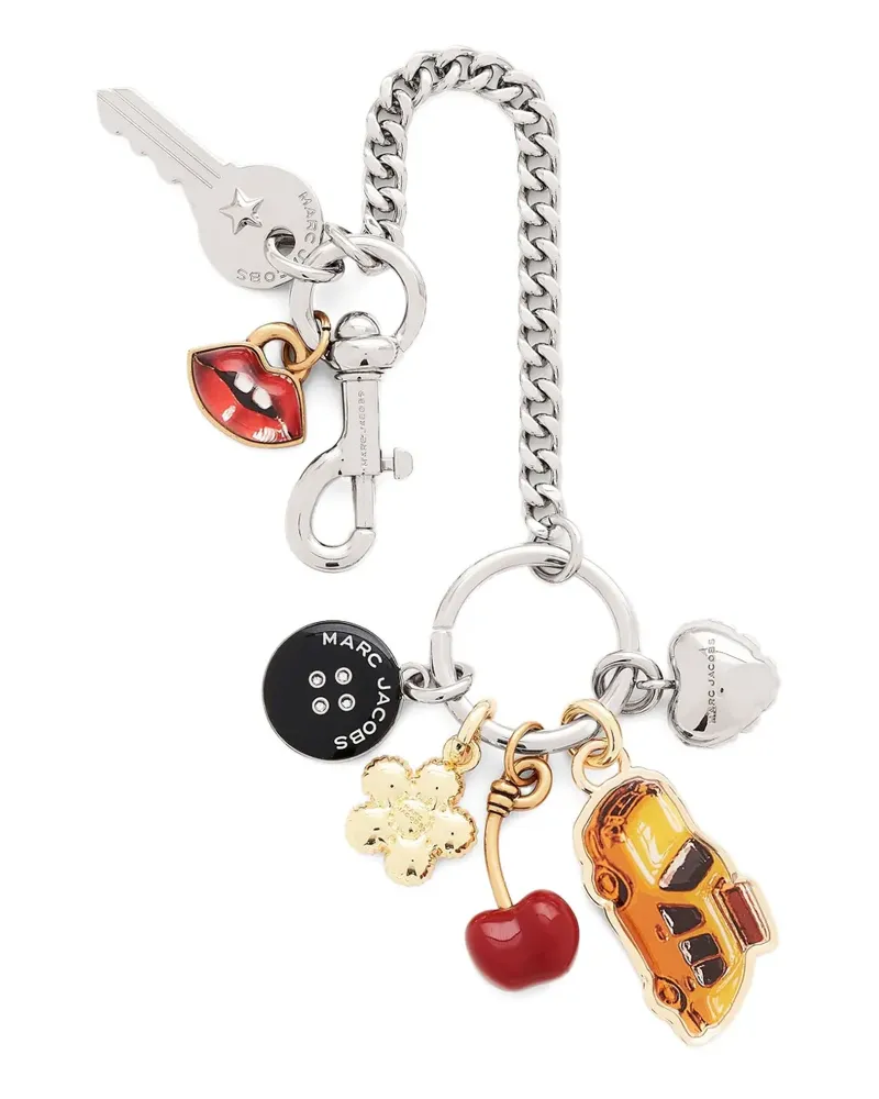 Marc Jacobs The Trinket Taschenanhänger - Silber Silber