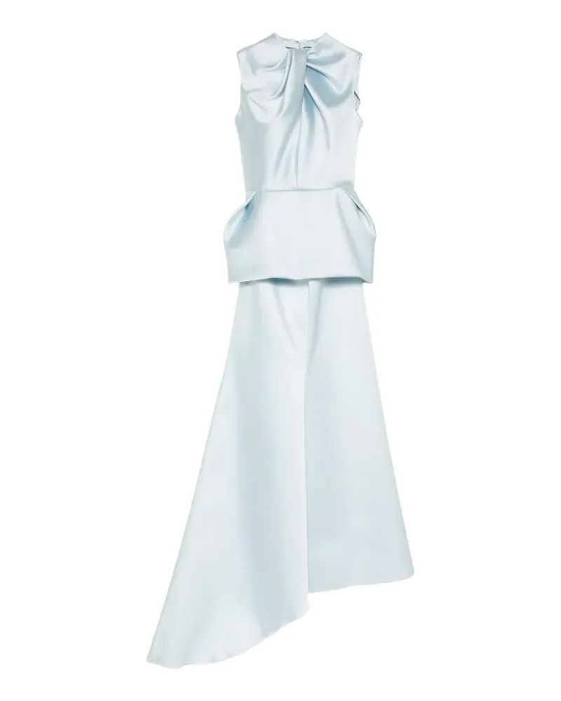 Isabel Sanchís Kleid-Set mit Schößchen - Blau Blau