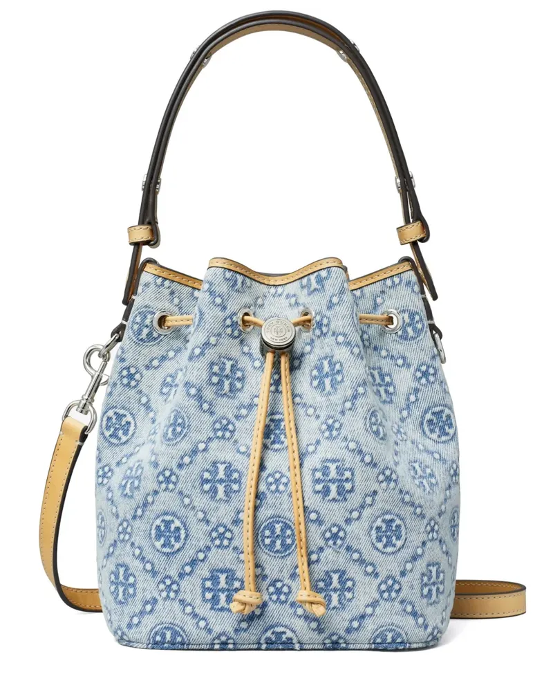 Tory Burch Beuteltasche mit T-Monogramm - Blau Blau