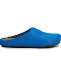 Marni Fußbett Sabot Slipper Blau