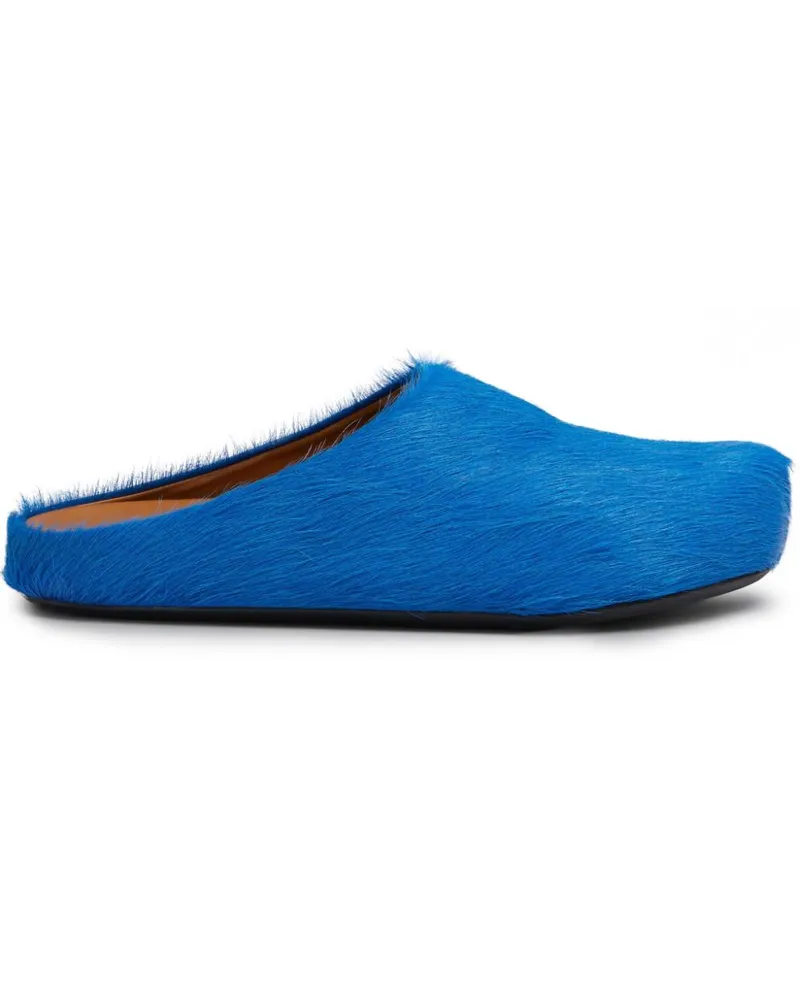 Marni Fußbett Sabot Slipper - Blau Blau
