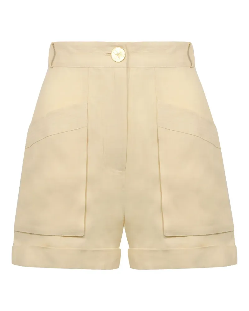 Le Kasha 1918 Utility-Shorts mit Falten - Nude Nude