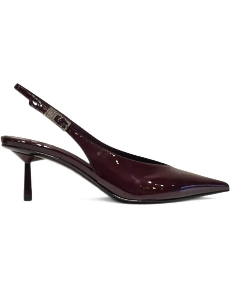 Le Silla Verzierte Pumps mit spitzer Kappe - Rot Rot