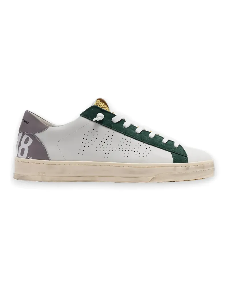 P448 Jack Sweden logo-perforated sneakers - Weiß Weiß