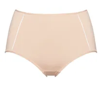 Slip mit hohem Bund - Nude