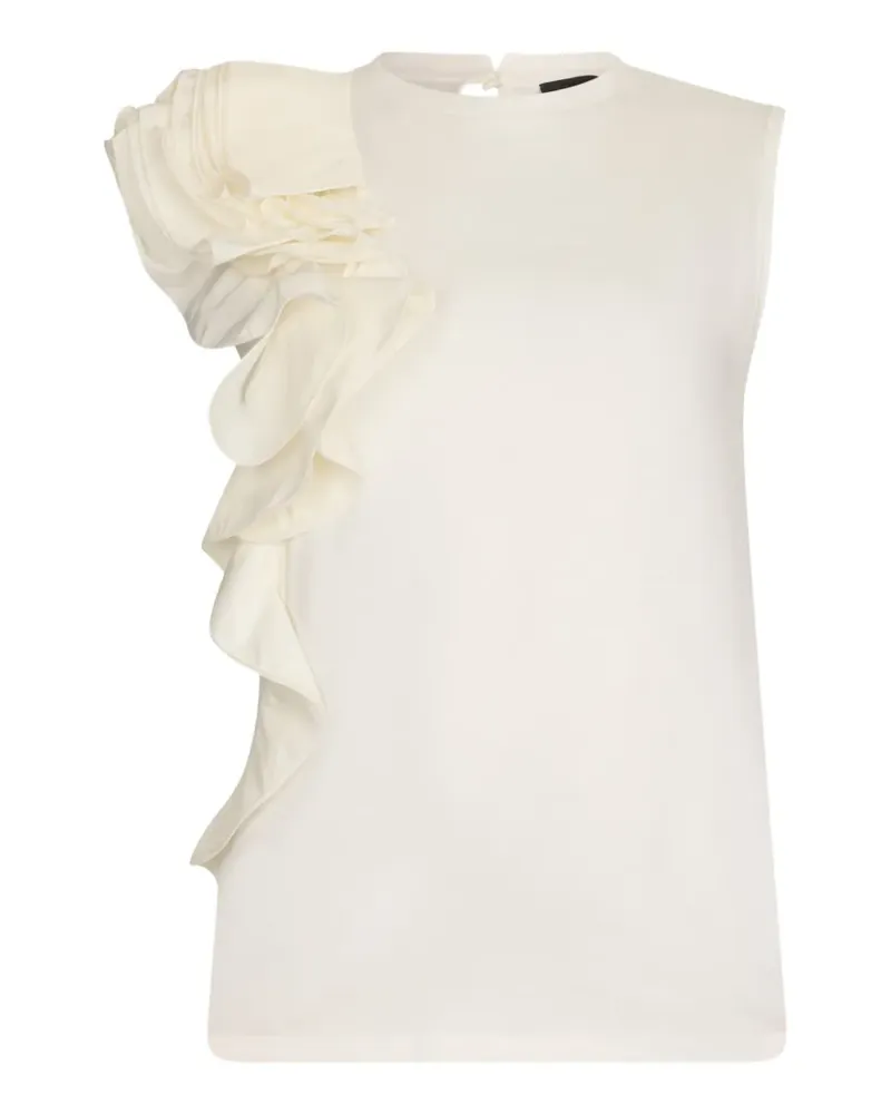 Liu Jo ruffled top - Nude Nude