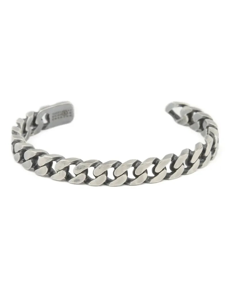 Maison Margiela Armspange im Kettendesign - Silber Silber