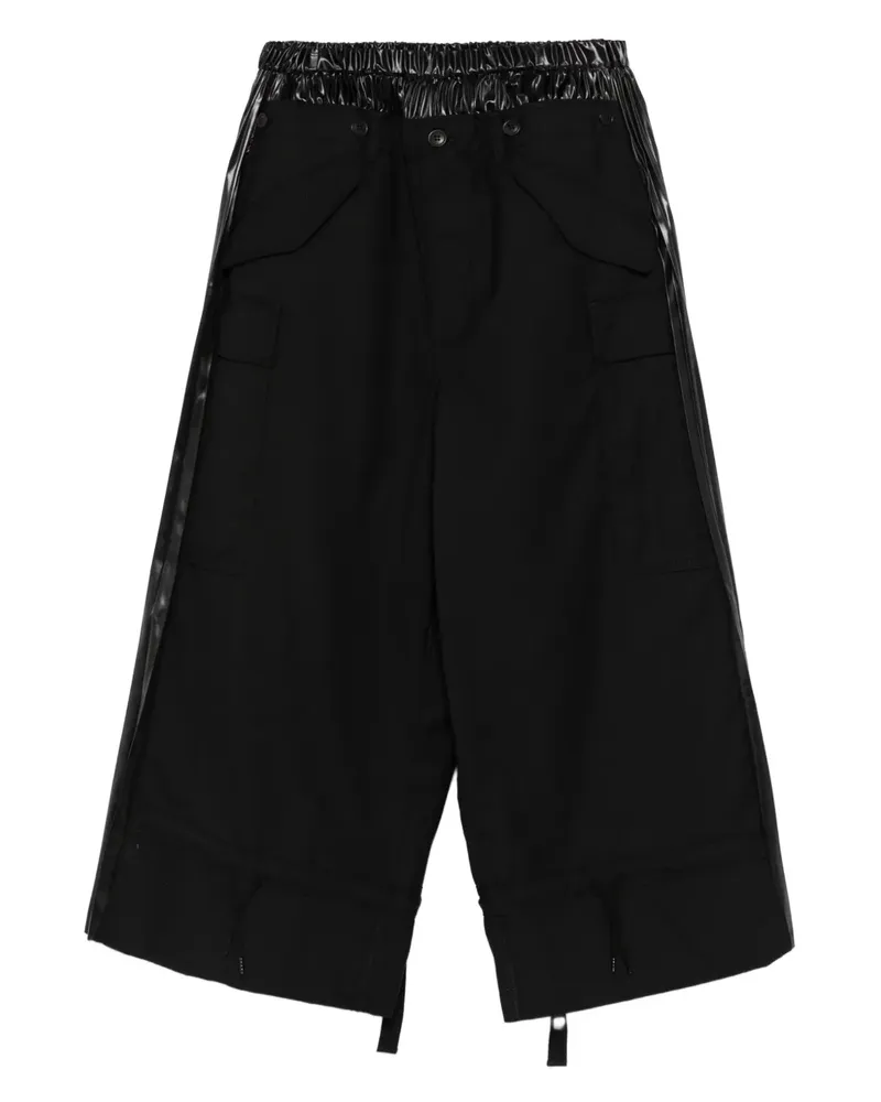 Junya Watanabe Palazzohose - Schwarz Schwarz