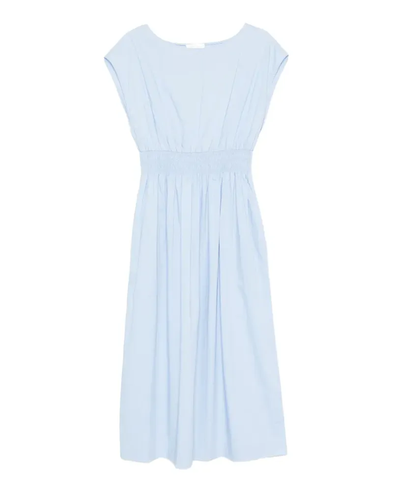 Roberto Collina elasticated-waist midi dress - Blau Blau