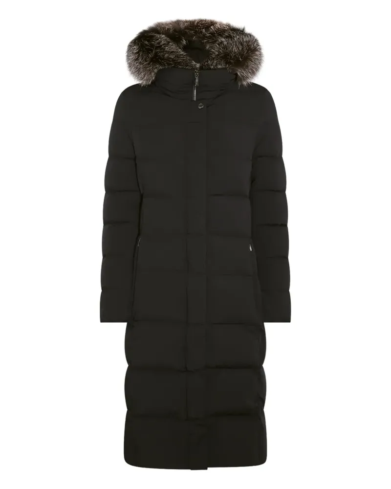 MOORER Coats Black Black